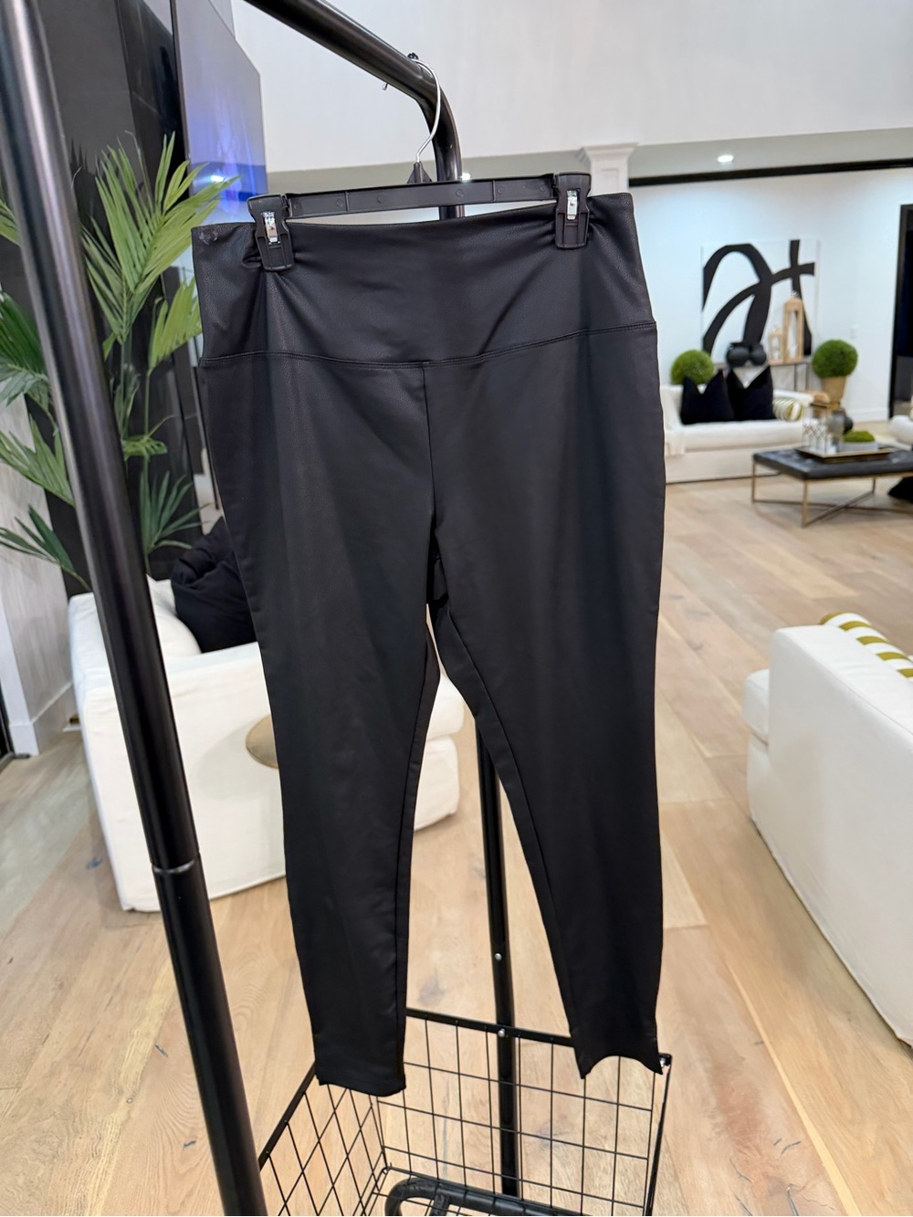 Knox Rose Black High-Waist Leggings